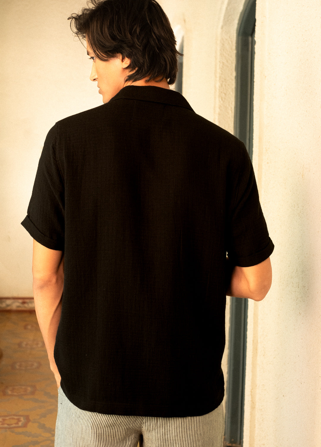 Black Cuban Shirt