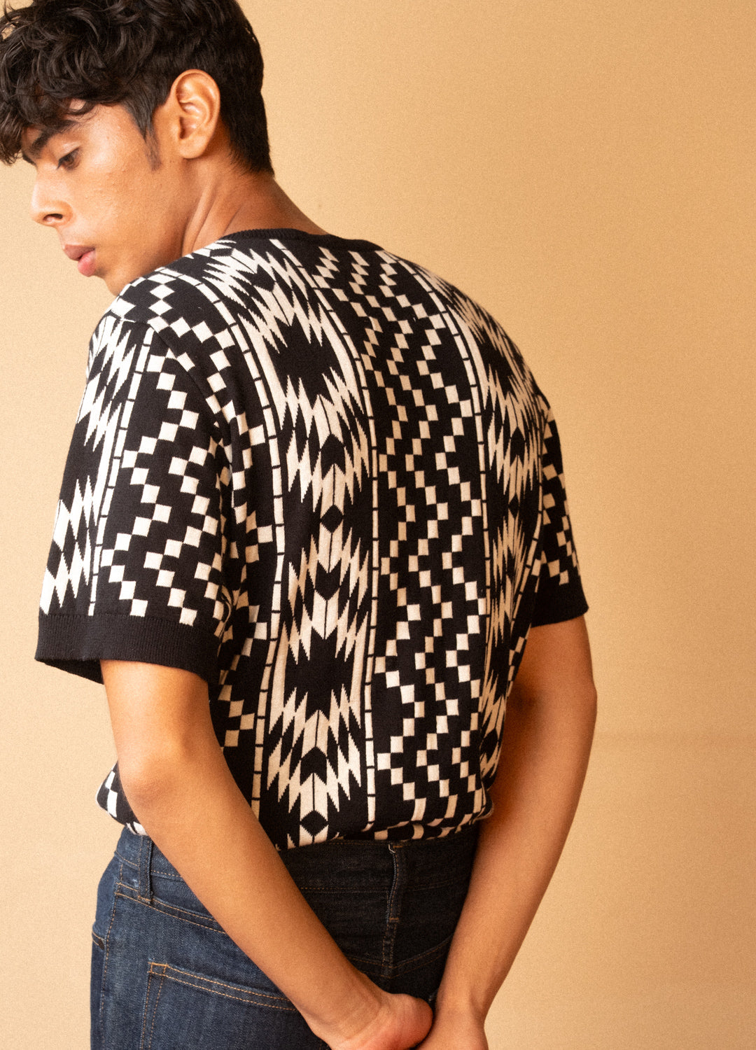 Greca Knit Henley