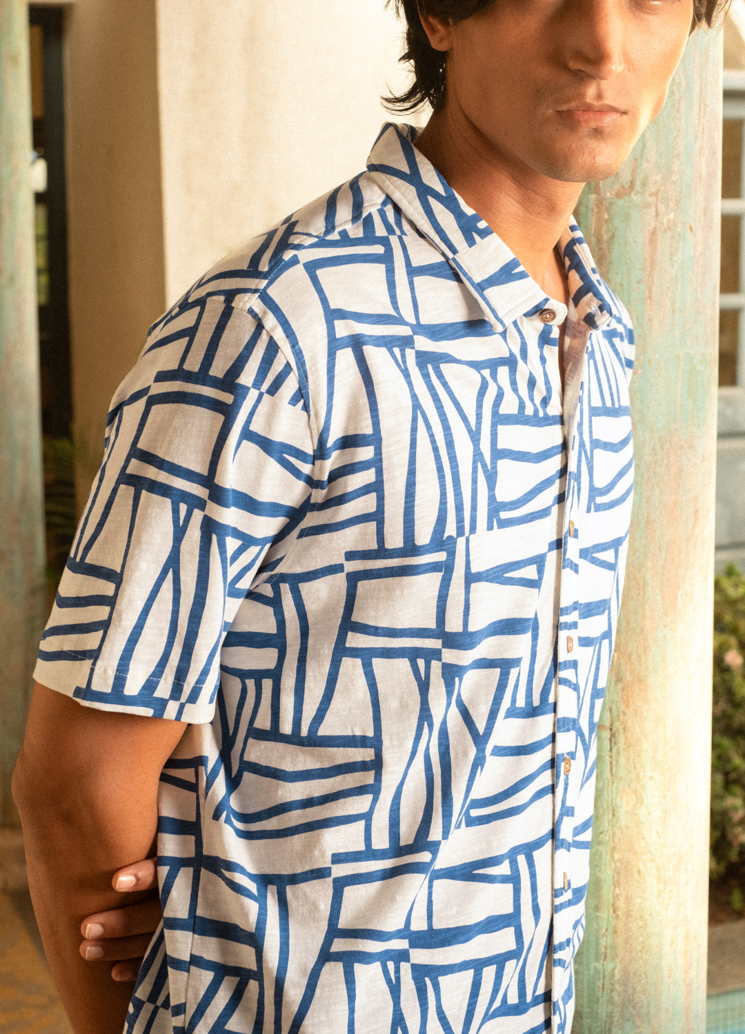Nautic Half-Sleeve Shirt